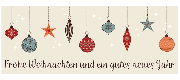  Frohe Festtage